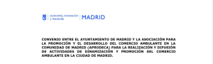 CONVENIO AYUNTAMIENTO MADRID